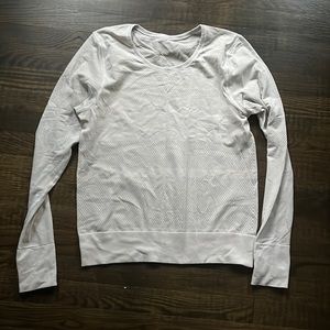 Off white Lululemon long sleeve